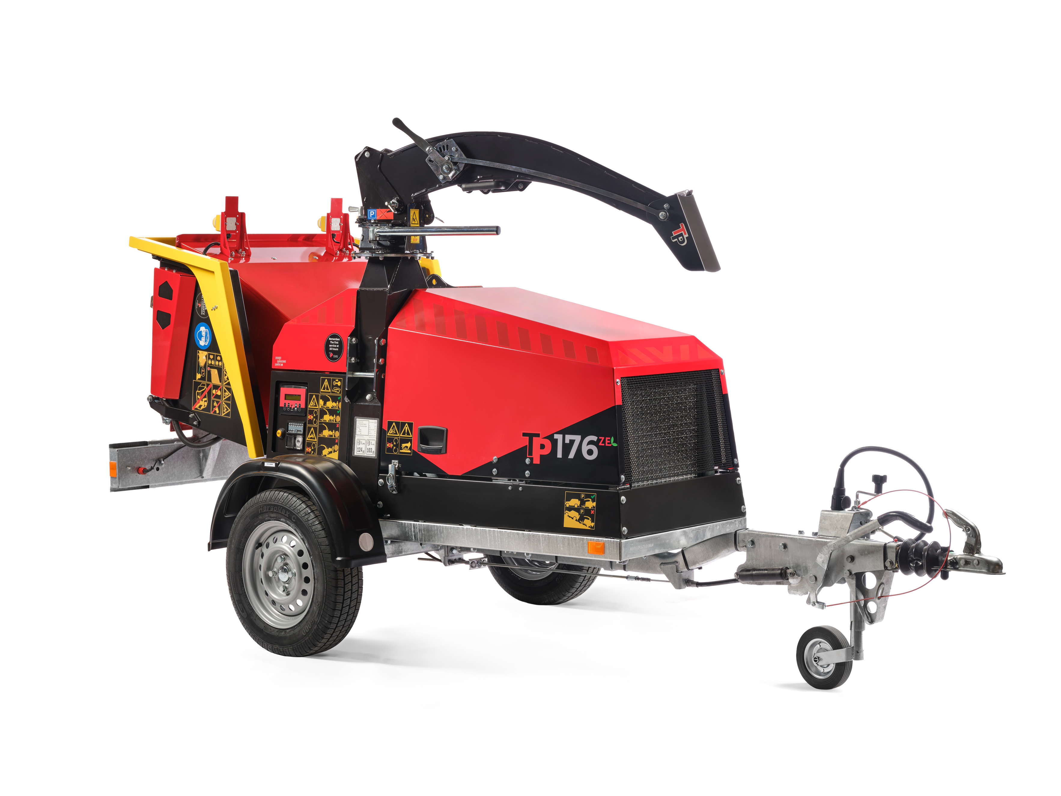 TP 176 Mobile ZE – Electric Wood Chipper with High Efficiency