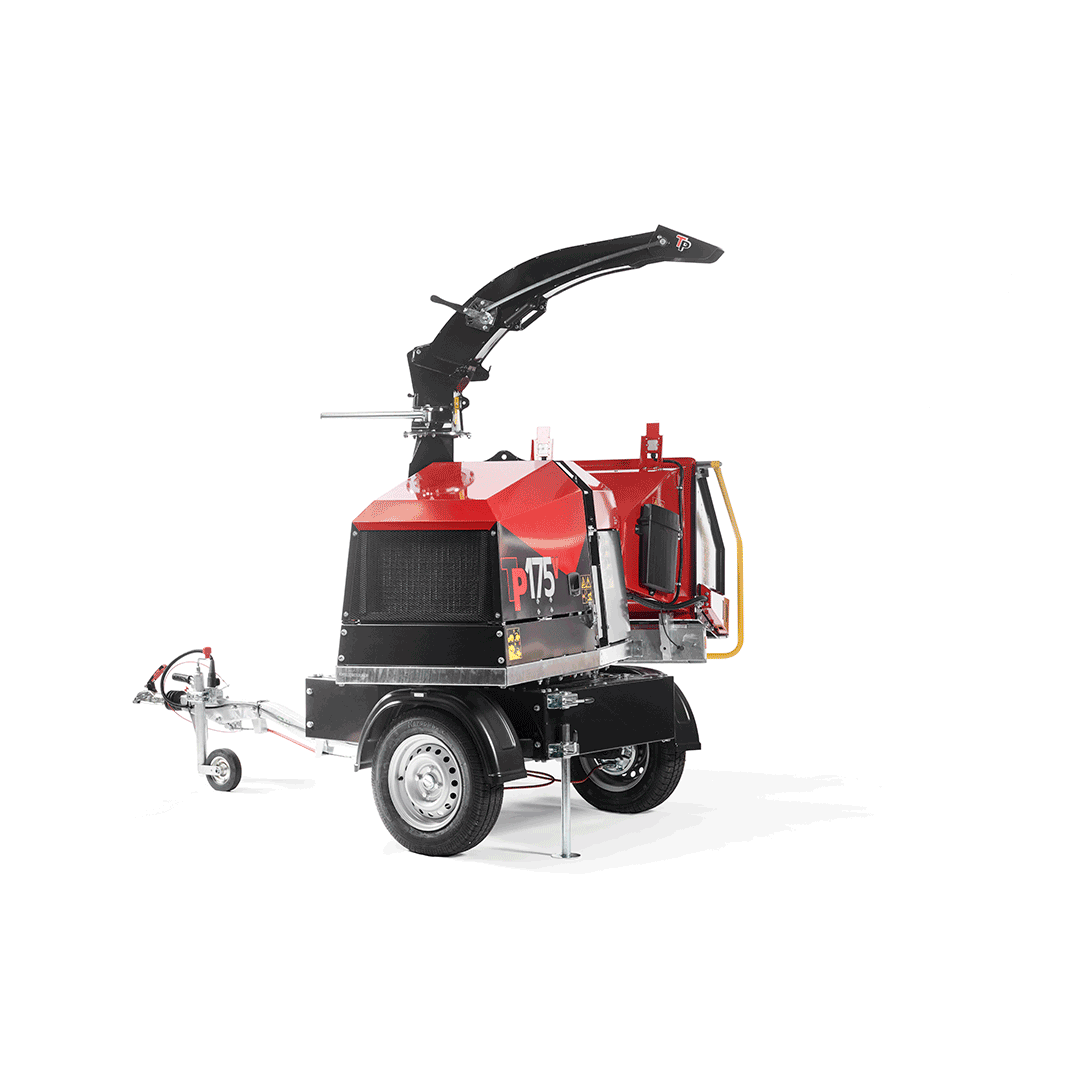 TP 175 MOBILE TT turntable wood chipper